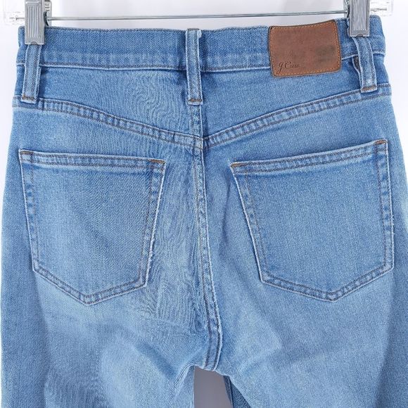 J. Crew Billie Denim Boot Crop Ripped Jeans - Picture 11 of 13